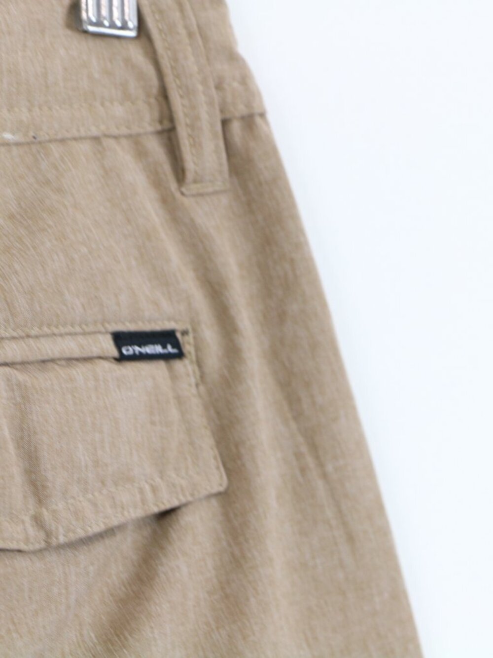 *O'Neil Beige Drawstring Short - Picture 4 of 6